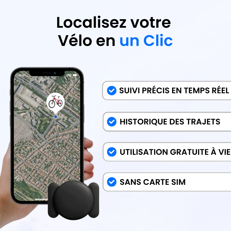 Tag Safe Vélo Sans Abonnement