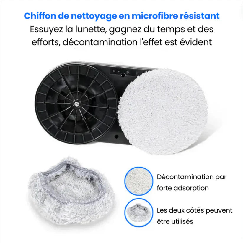 12 lingettes en microfibre